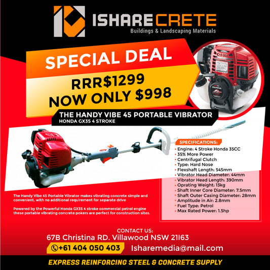 HANDY VIBE PORTABLE VIBRATOR